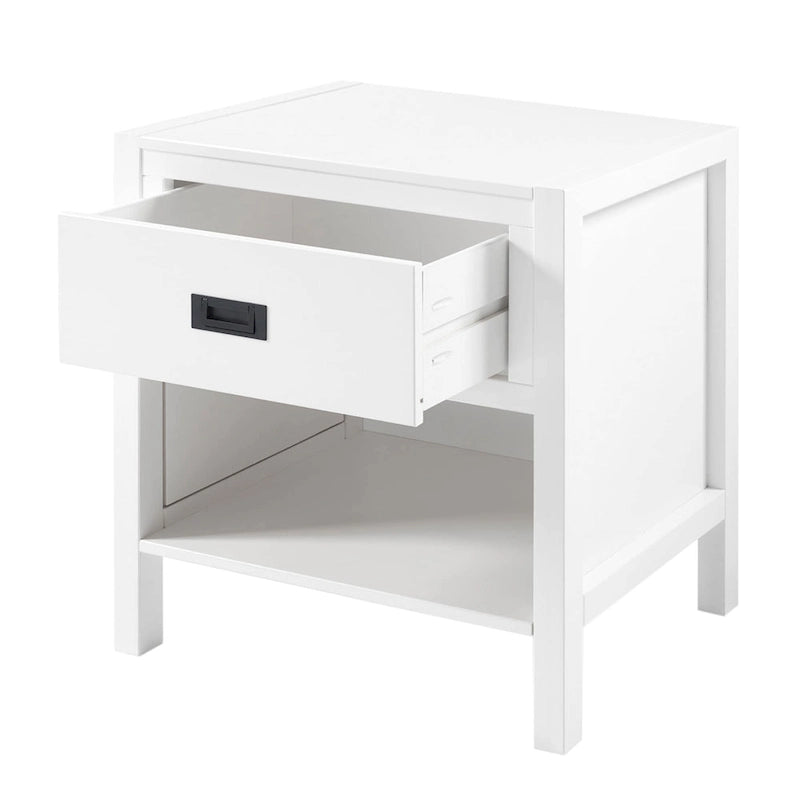 Table de chevet moderne 1 tiroir en bois massif