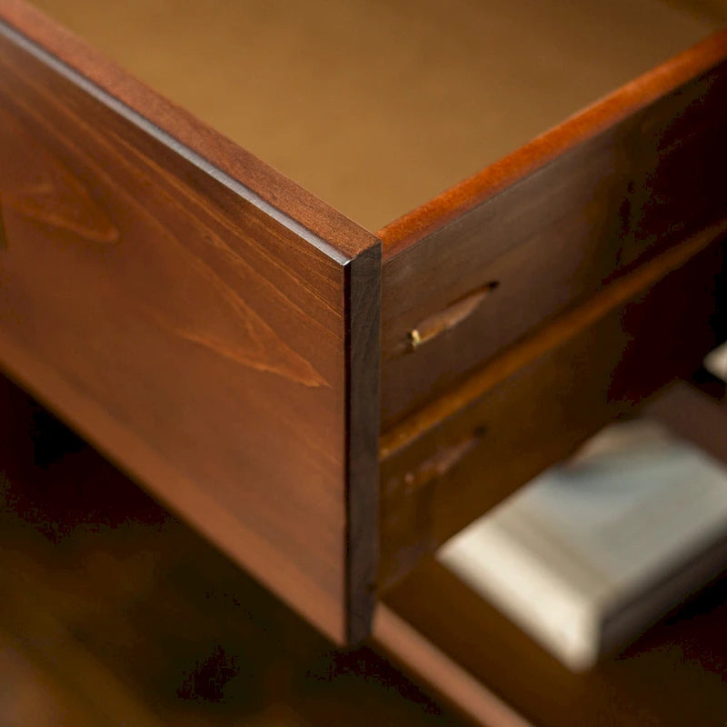 Table de chevet moderne 1 tiroir en bois massif