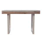 Bureau Chadwick contemporain en similicuir marron