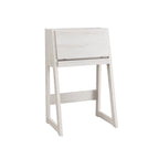Bureau informatique compact contemporain en bois de 26 pouces