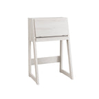 Bureau informatique compact contemporain en bois de 26 pouces