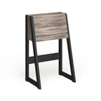 Bureau informatique compact contemporain en bois de 26 pouces
