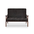 Banc Loveseat en Faux Cuir Contemporain