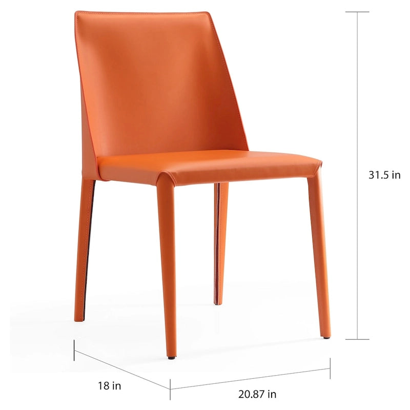 Chaise de salle à manger moderne contemporaine