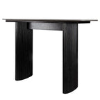Console en marbre avec base cannelée