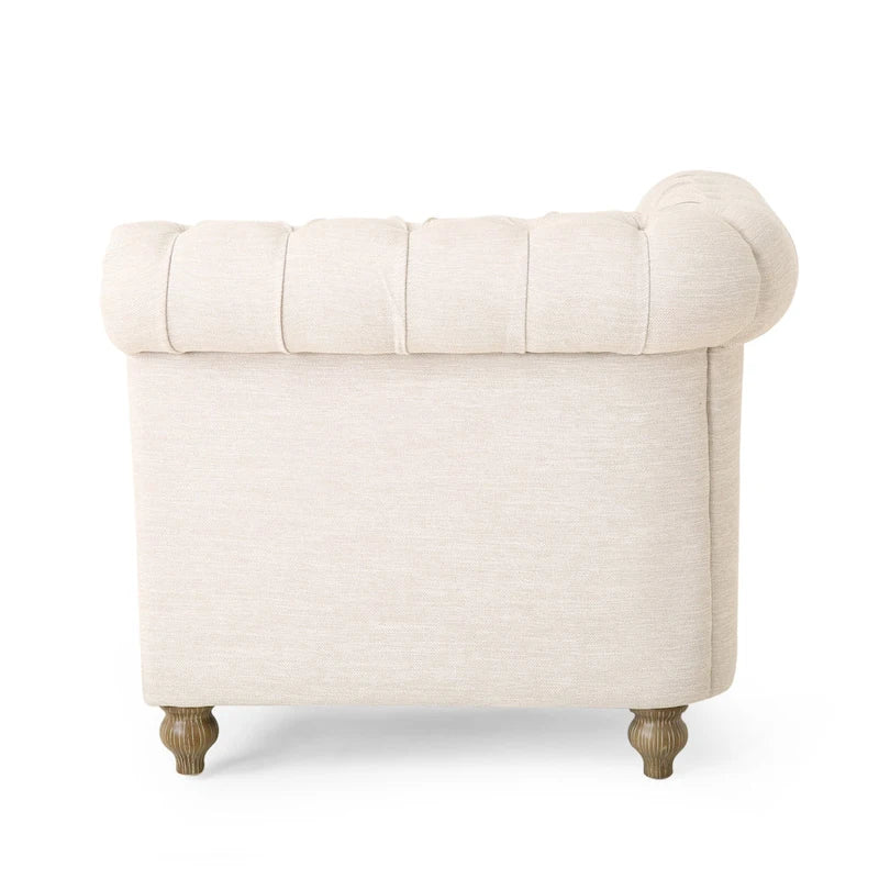 Canapé d'angle Chesterfield capitonné 7 places