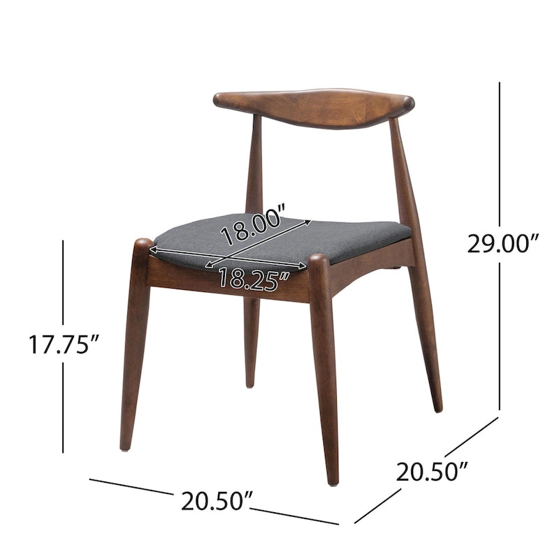 Ensemble de salle à manger 5 pièces de style Mid-Century (table et chaises)