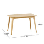Ensemble de salle à manger 5 pièces de style Mid-Century (table et chaises)