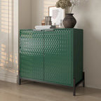 Bahut d'appoint de rangement moderne et brillant