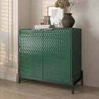Bahut d'appoint de rangement moderne et brillant