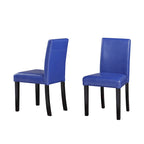 Chaise de salle à manger en similicuir