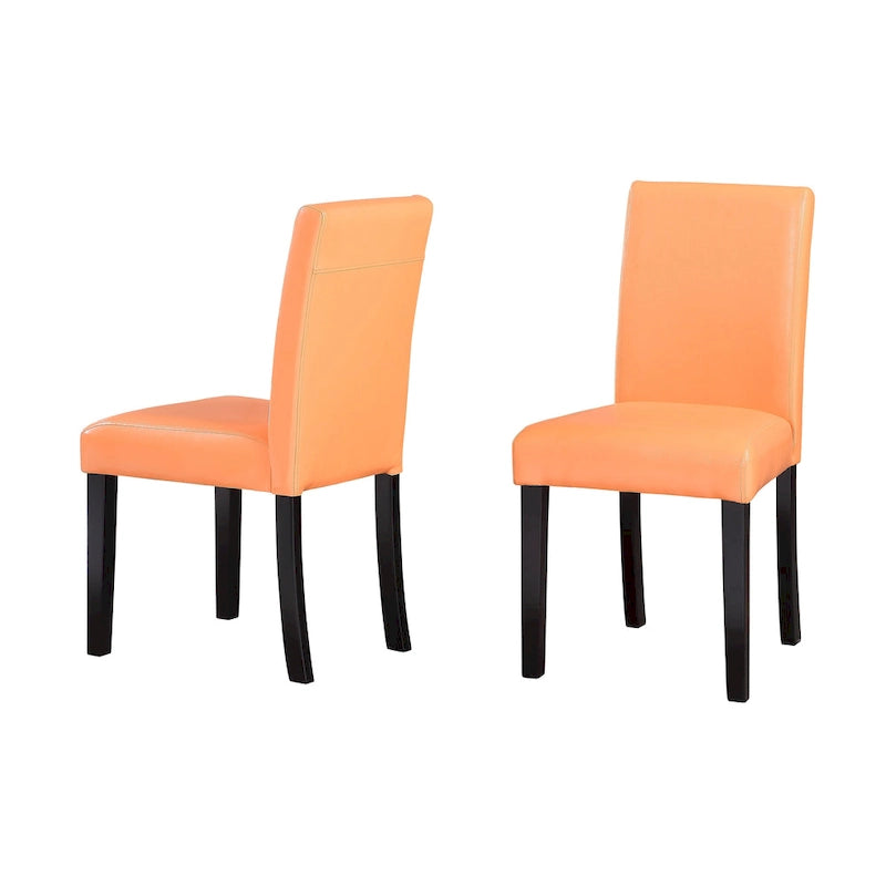 Chaise de salle à manger en similicuir