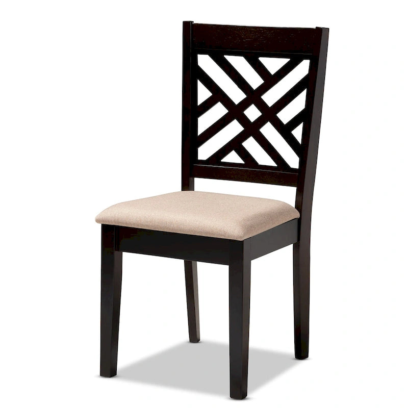 Chaise de salle à manger moderne contemporaine (lot de 4)