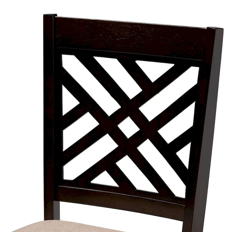 Chaise de salle à manger moderne contemporaine (lot de 4)