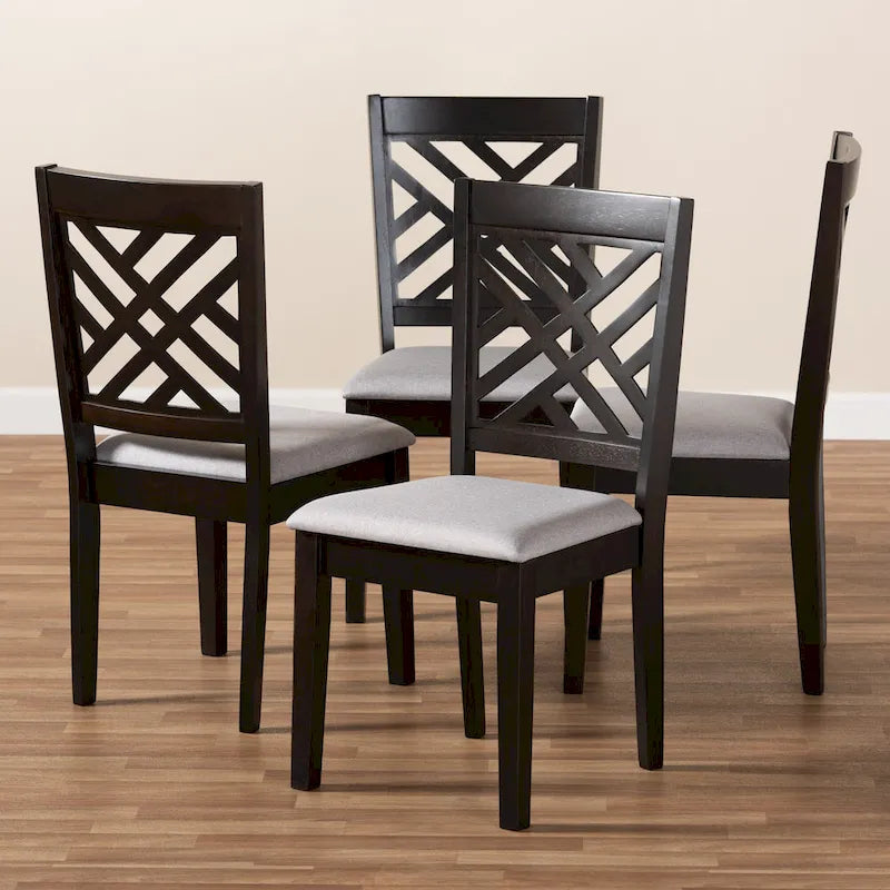 Chaise de salle à manger moderne contemporaine (lot de 4)