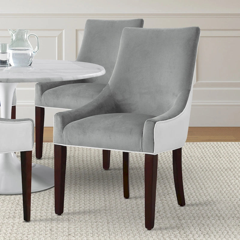 Chaise de salle à manger capitonnée