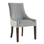 Chaise de salle à manger capitonnée