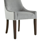 Chaise de salle à manger capitonnée