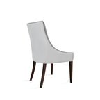 Chaise de salle à manger capitonnée