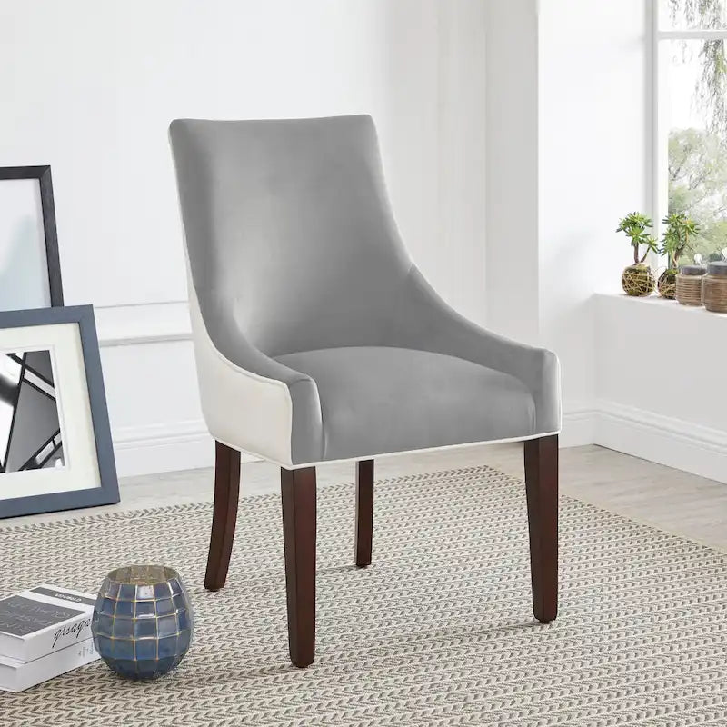 Chaise de salle à manger capitonnée