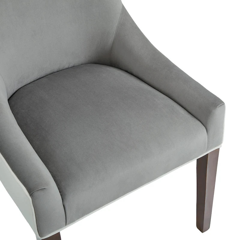 Chaise de salle à manger capitonnée