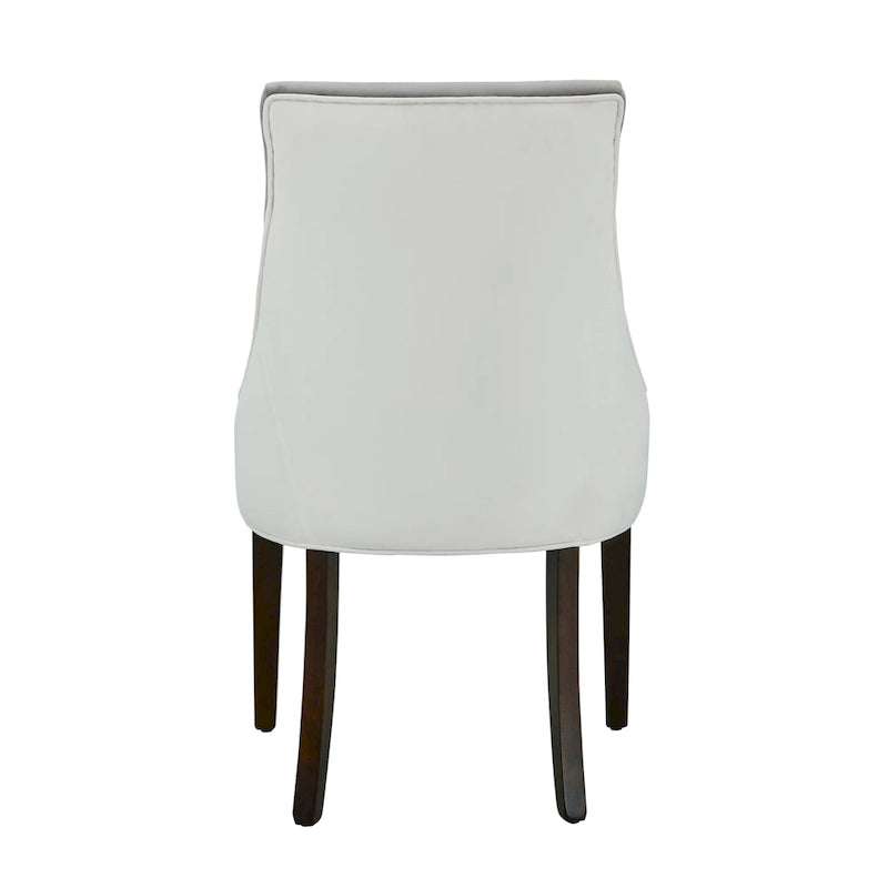 Chaise de salle à manger capitonnée