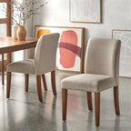 Ensemble table et 2 chaises de salle à manger à abattants