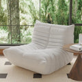 Fauteuil Crapaud Canapé Simple Tissu Teddy Fauteuil Poire