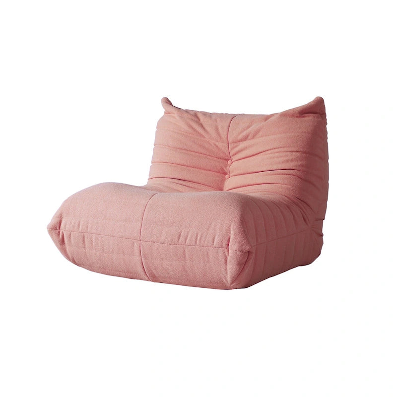 Fauteuil Crapaud Canapé Simple Tissu Teddy Fauteuil Poire