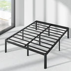 Lit plateforme en métal de 40,6 cm