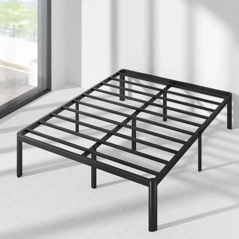 Lit plateforme en métal de 40,6 cm
