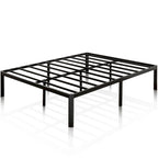 Lit plateforme en métal de 40,6 cm