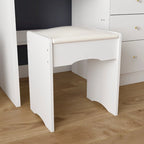 Coiffeuse avec tabouret et miroir