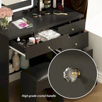 Coiffeuse avec tabouret et miroir
