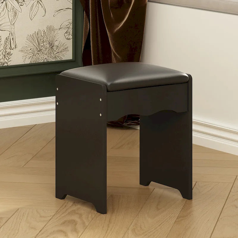 Coiffeuse avec tabouret et miroir