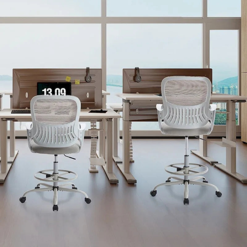Chaise de bureau haute - Chaise de bureau réglable pour bureaux debout