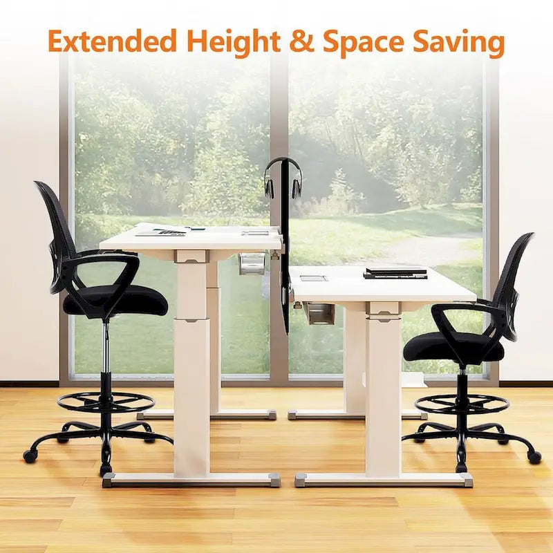Chaise de bureau haute - Chaise de bureau réglable pour bureaux debout