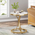 Table d'appoint ronde moderne pour entrée ou salon