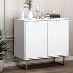 Buffet de rangement avec étagère réglable pour salon et cuisine