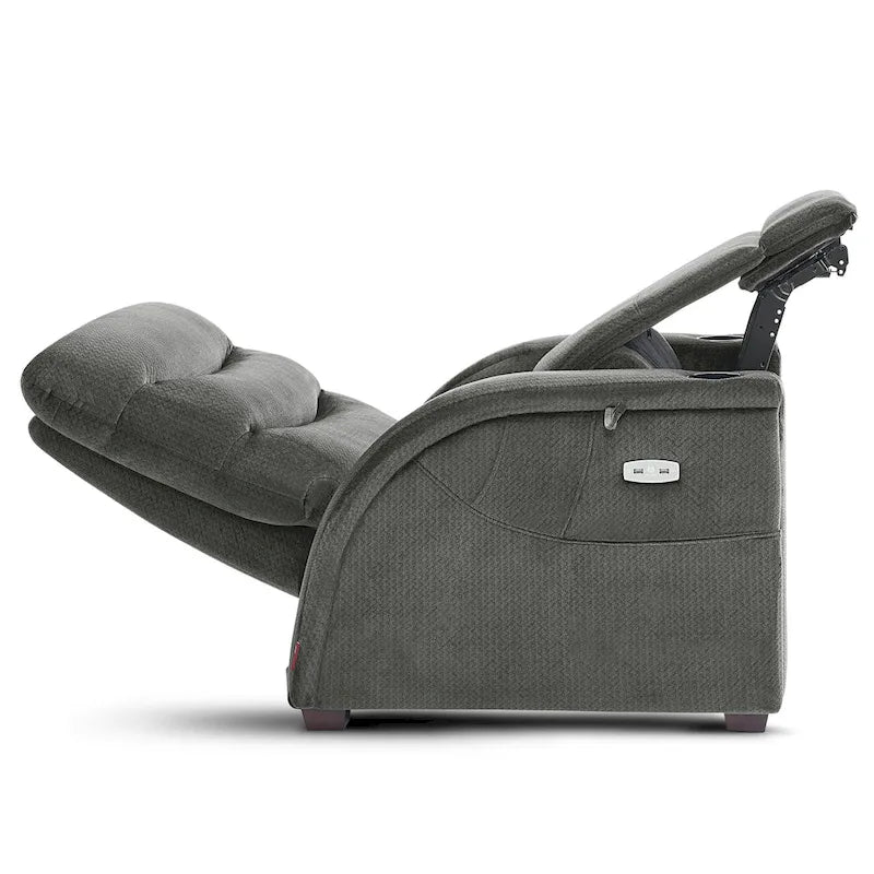 Fauteuil inclinable zéro gravité électrique MCombo avec appuie-tête réglable pour salon, tissu ZG334