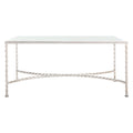 Table basse en verre 40L x 24P x 18H