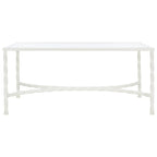 Table basse en verre 40L x 24P x 18H