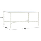 Table basse en verre 40L x 24P x 18H