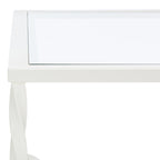 Table basse en verre 40L x 24P x 18H