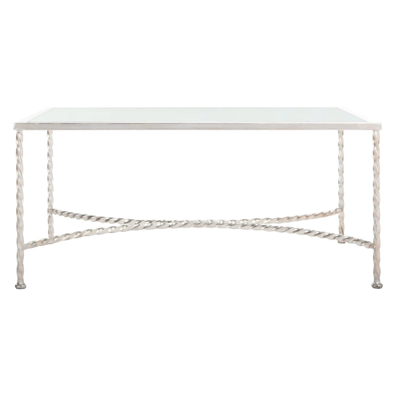 Table basse en verre 40L x 24P x 18H