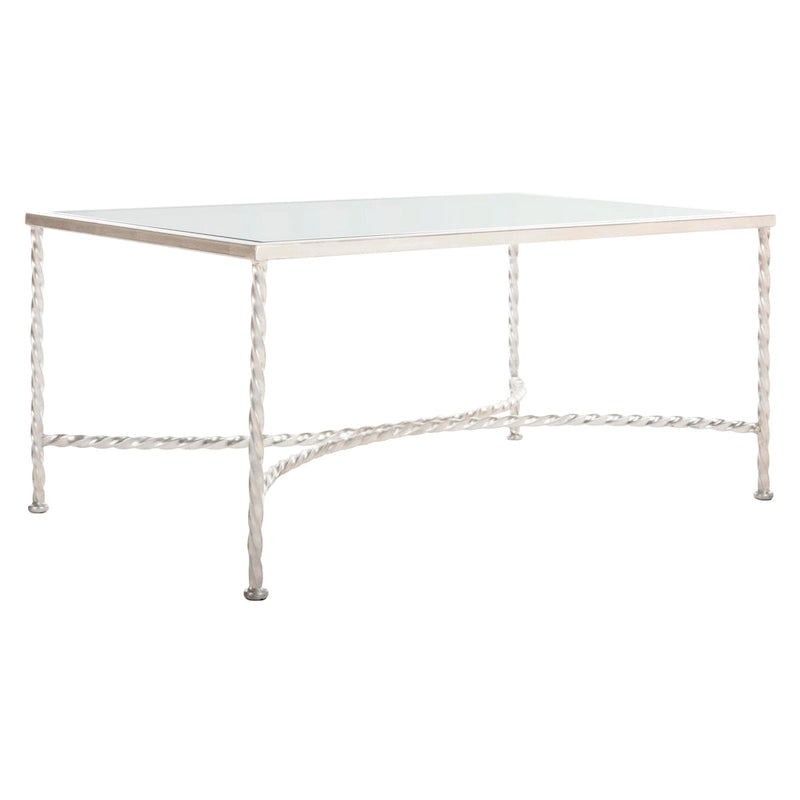 Table basse en verre 40L x 24P x 18H