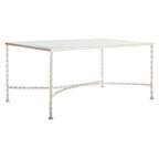 Table basse en verre 40L x 24P x 18H