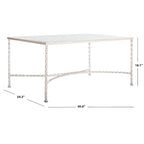 Table basse en verre 40L x 24P x 18H