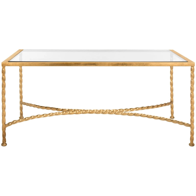 Table basse en verre 40L x 24P x 18H