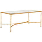 Table basse en verre 40L x 24P x 18H